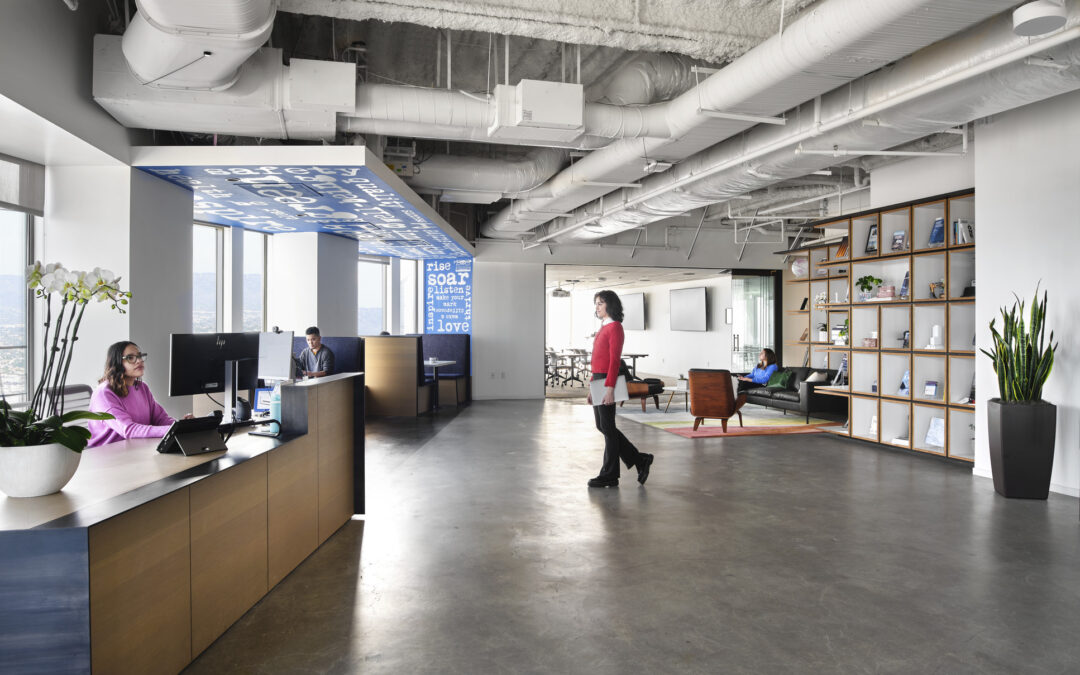 RDC Interiors Team Designs Office Space for Skanska in DTLA