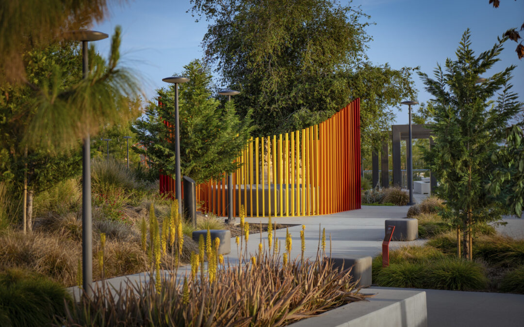 The Sky Garden Sculptural Seating at the Orange County Great Park Honored with a SIT Furniture Design Award